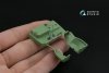 Quinta Studio QD+48568 URAL 4320 3D-Printed & coloured Interior on decal paper (KittyHawk/Zimi model) (with 3D-printed resin parts) 1/48